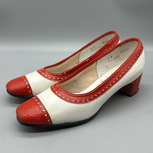 Vintage Pin Up Girl Heels Retro Flapper Heels - Picture 2 of 9